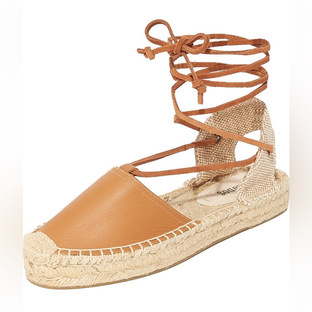 Saludos Lace Up Gladiator Espadrilles